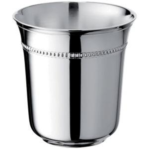Christofle Perles Silver-Plated Cup