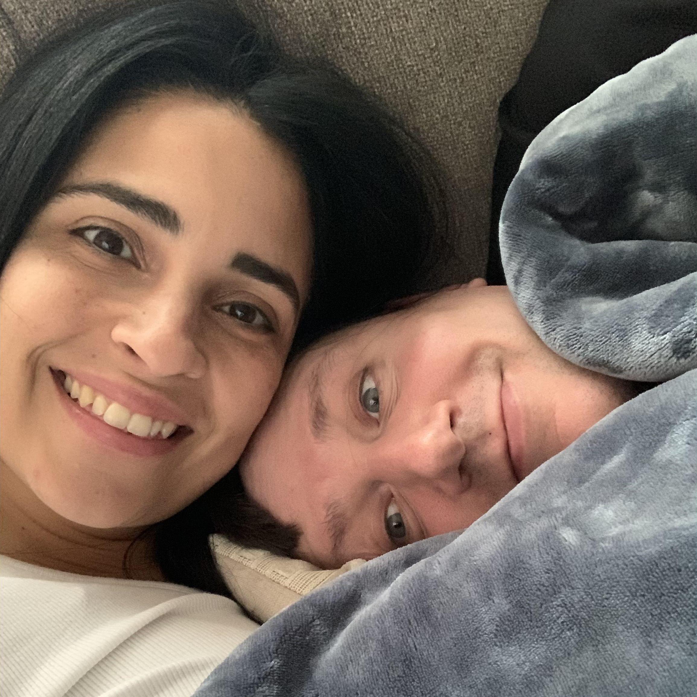 A winter's snuggle.