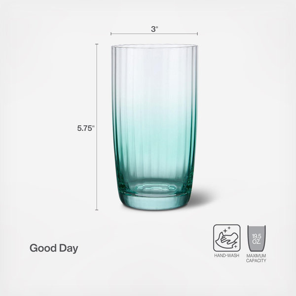 Darbie Angell Good Day Highball Glasses - Thumbnail 3
