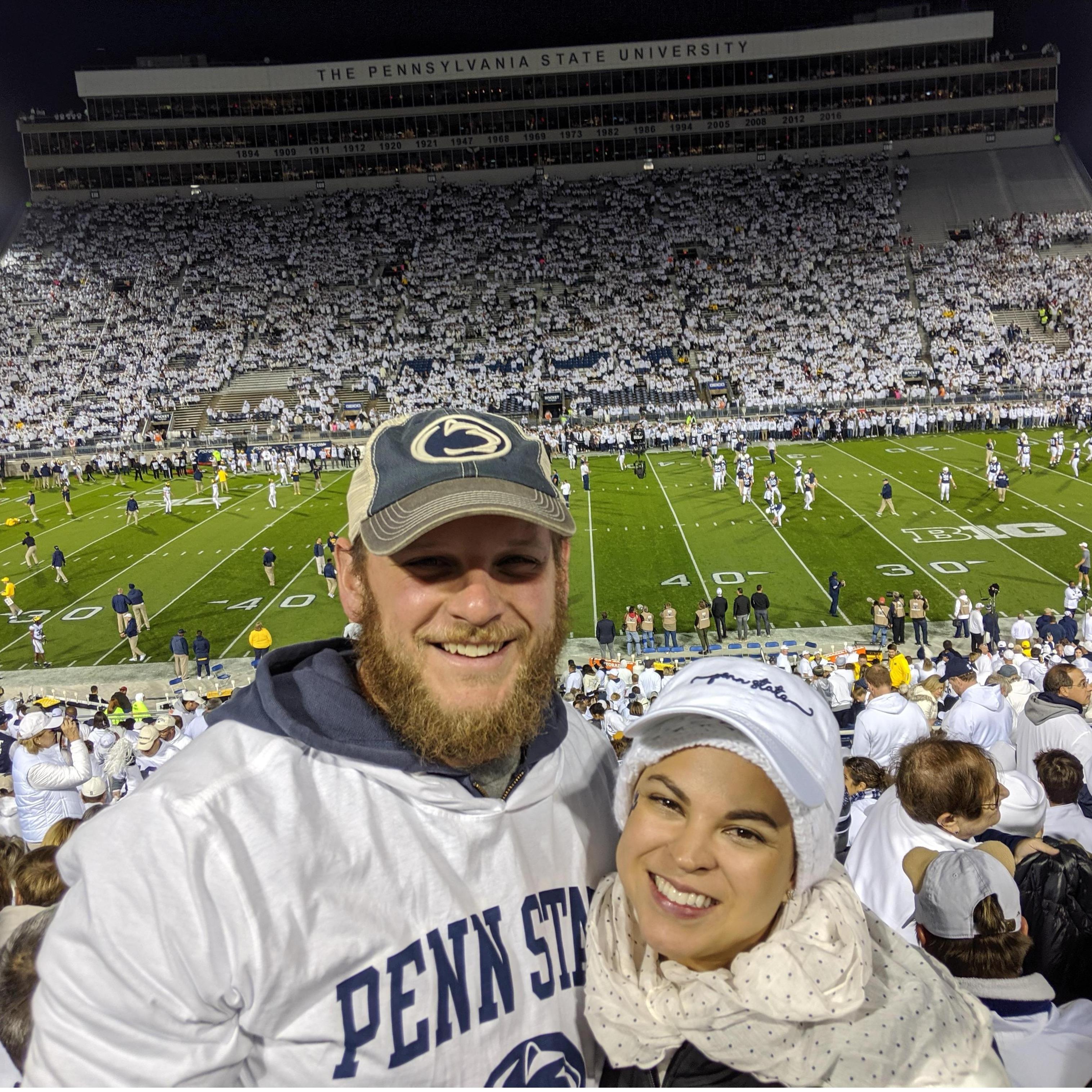 Penn State 28, Michigan 21. 10/19/19. Little did Tyler know what Brad had in his pocket, or up his sleeve for the next day.