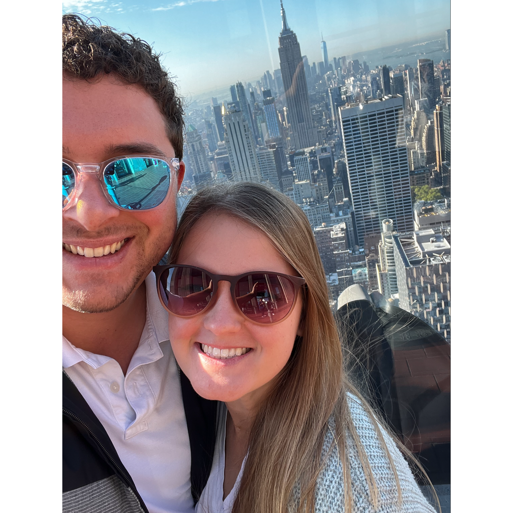 Octobrer 2022: We took a weekend trip to NYC and went to Top of the Rock!