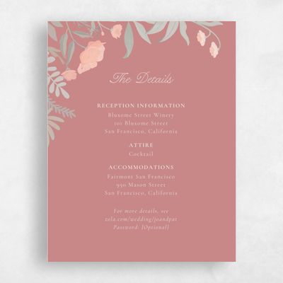Rose, Pink Wedding Enclosure - Blysse