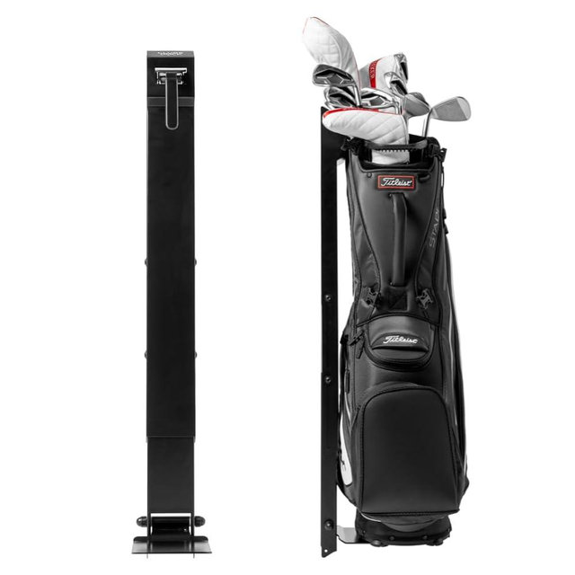 ClubsDock Wall Mount Golf Bag Stand for Storage, Golf Storage Organizer for Garage, Club Dock for Golfing Bag - Regular