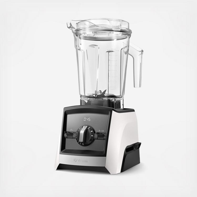 Vitamix Ascent 2300i Blender in White with Bowl & Cup Kit