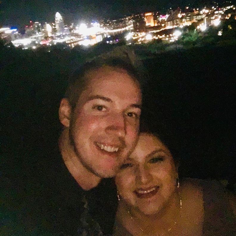 Celebrating Allison's brother and sister-in-law's wedding over the Cincinnati skyline. 
06-18-2022