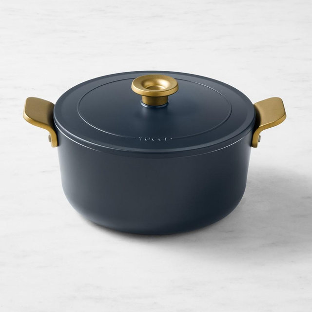 GreenPan Stanley Tucci Ceramic Nonstick Dutch Oven, 6 1/2-Qt., Marino Blue