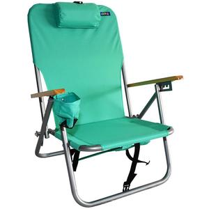 4 Position BackPack Eco Beach Chair - Mint Green
