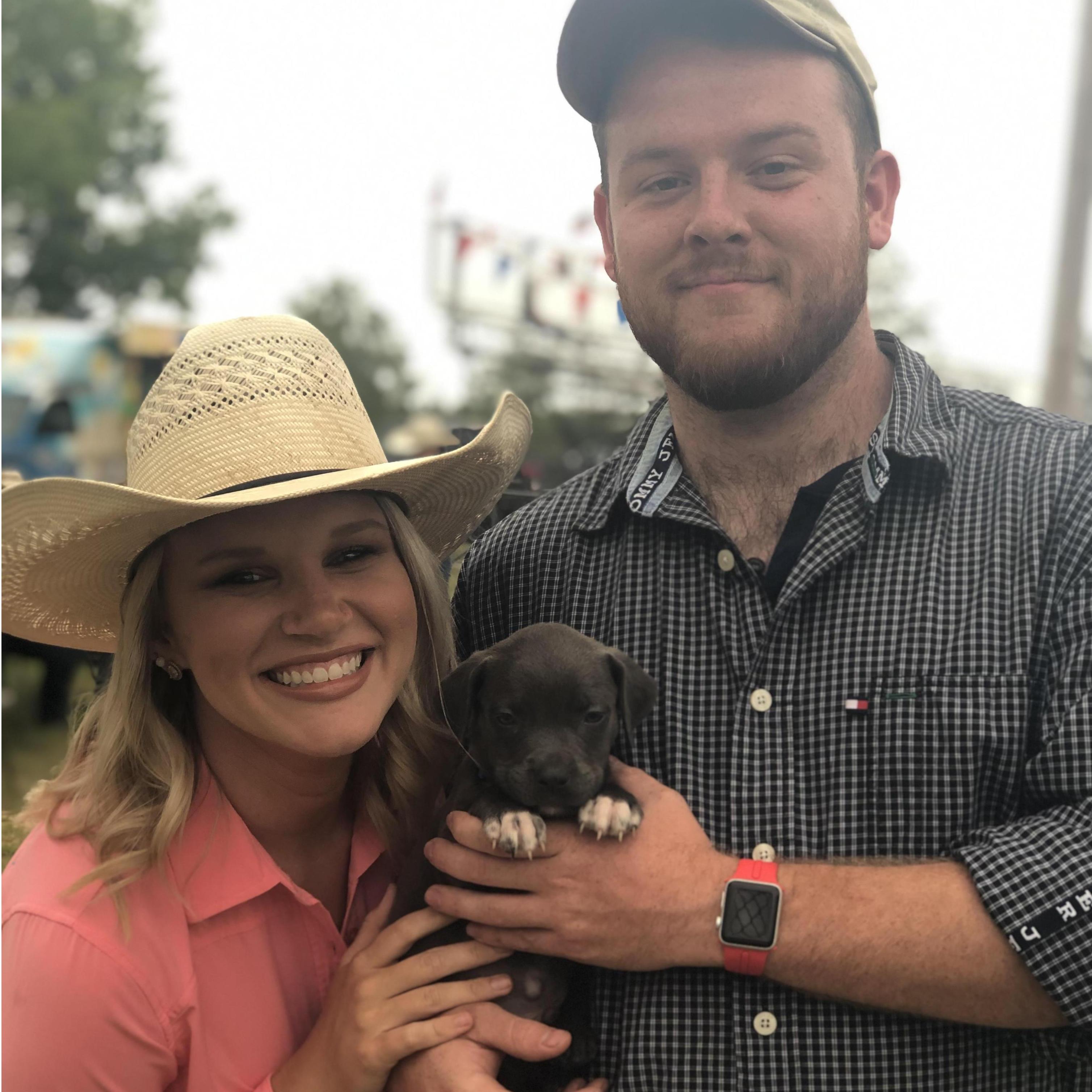 The day we became puppy parents!