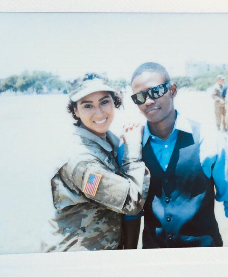 Was extremely hard saying good-bye for my first deployment....