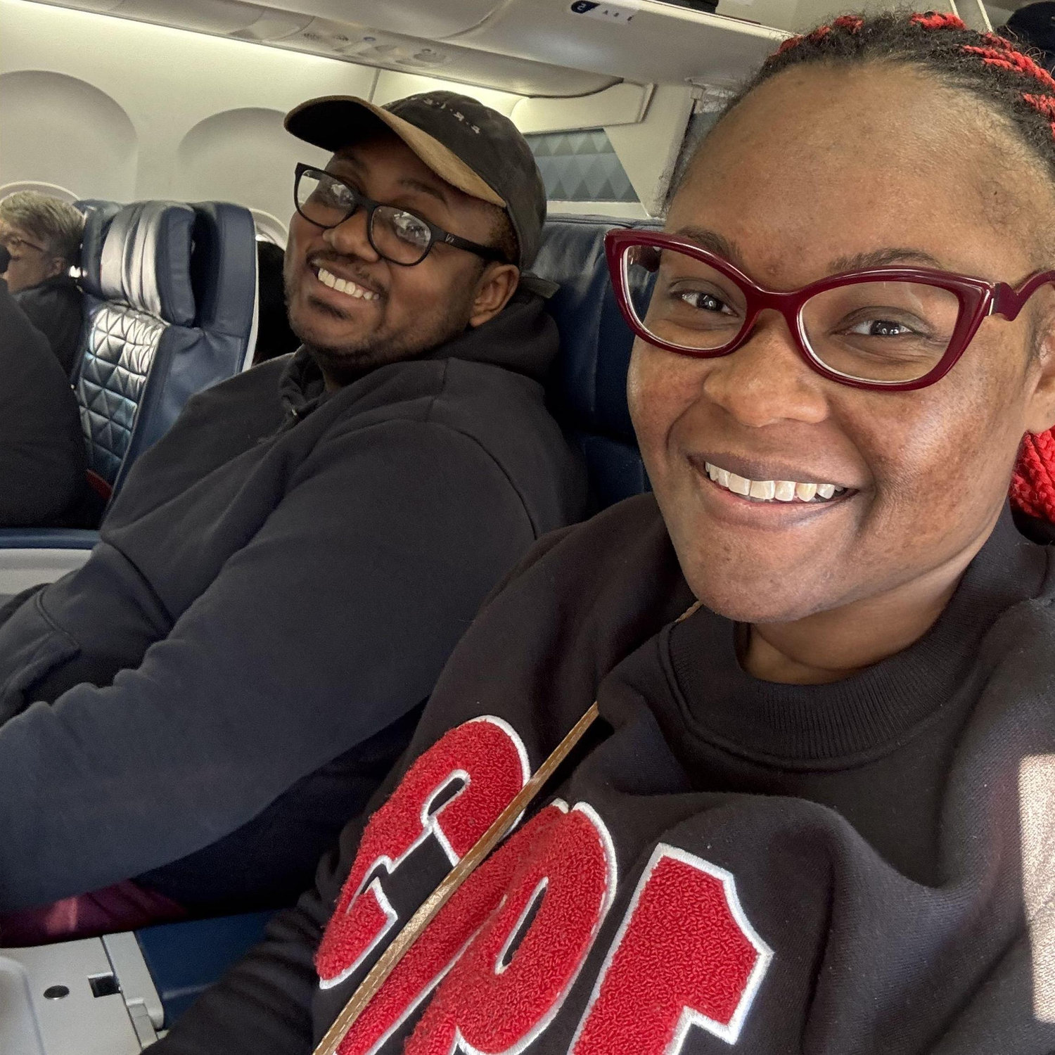 First flight together