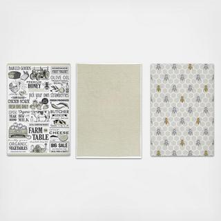 Kitchen Towel, Set of 3