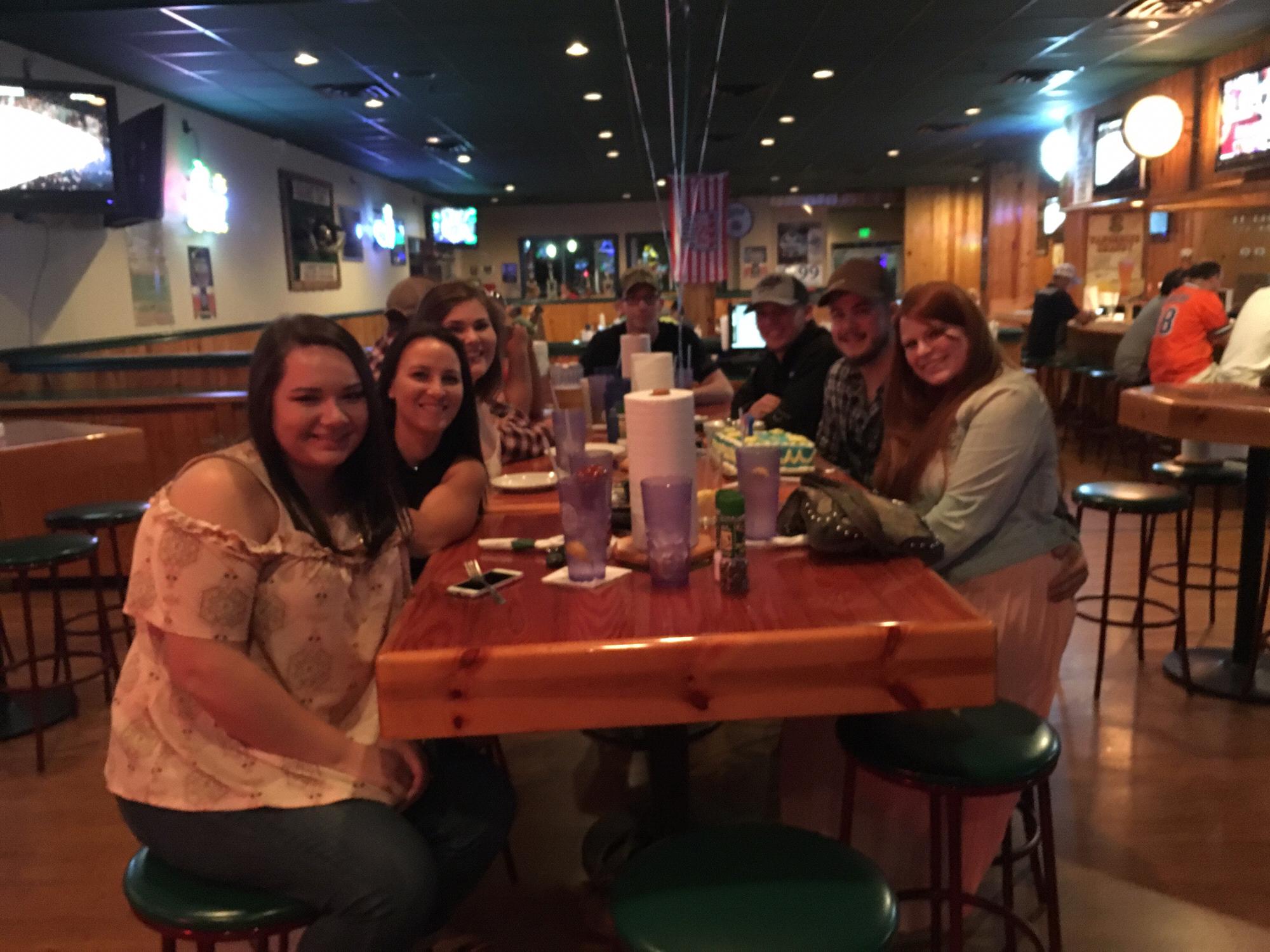 Bronsen’s 20th surprise birthday dinner! Clermont, FL 2017