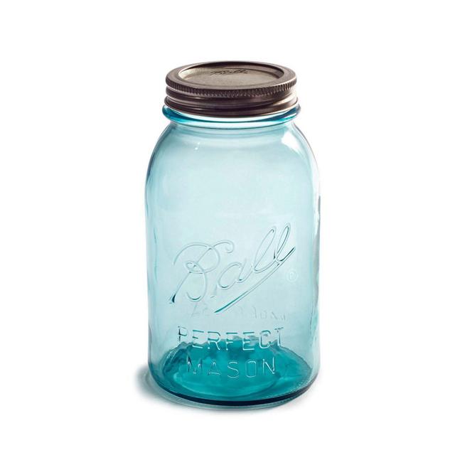 Ball® Collectors Edition Vintage Regular Mouth 32 oz. Mason Jars in Aqua (Set of 4)