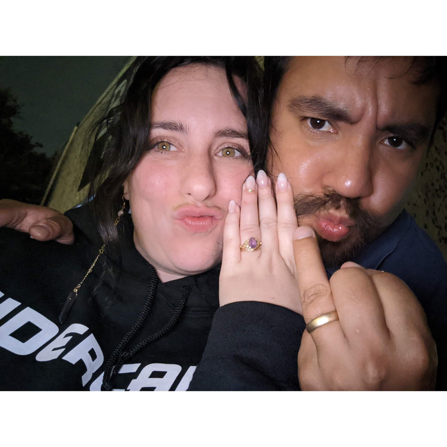 On our secret honeymoon at one of our favorite places, Cidercade! - September 3rd, 2024