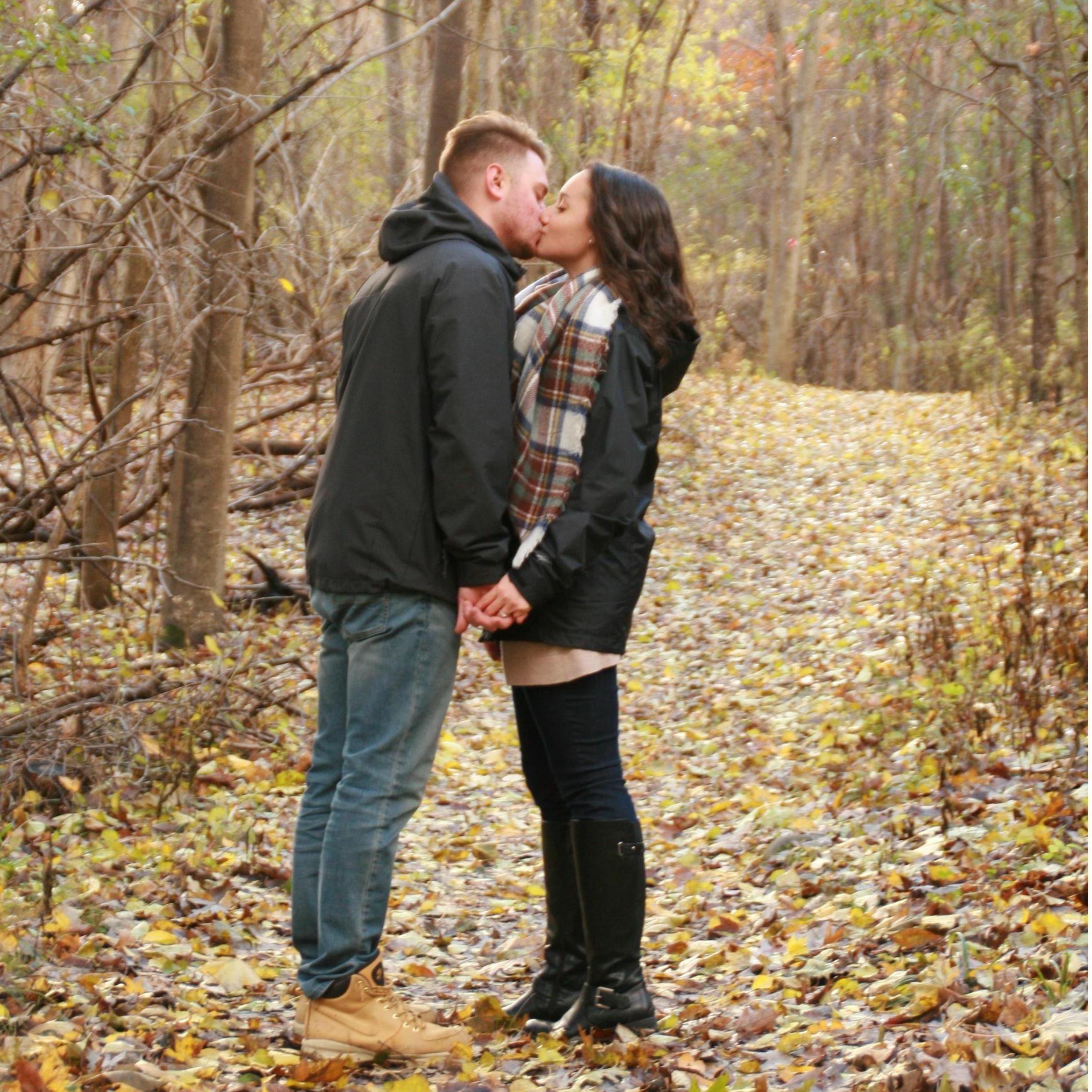Shortly after I said "yes!"