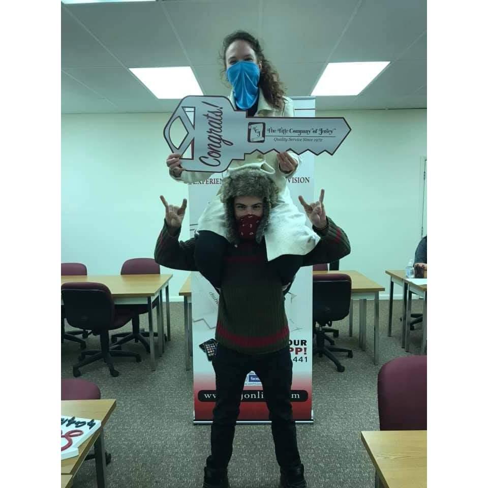 When we bought our first house!