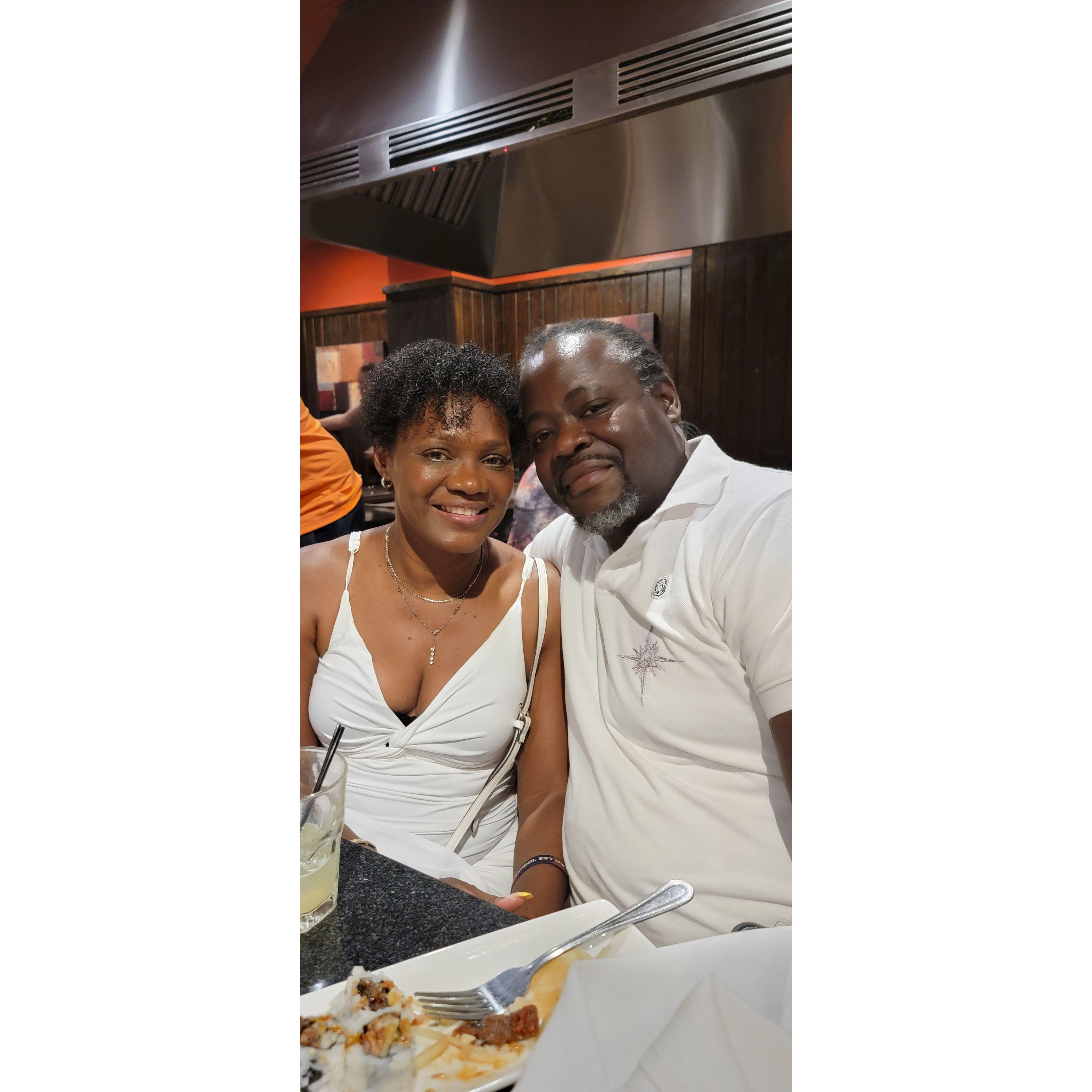 Dinner with Wendell and Family