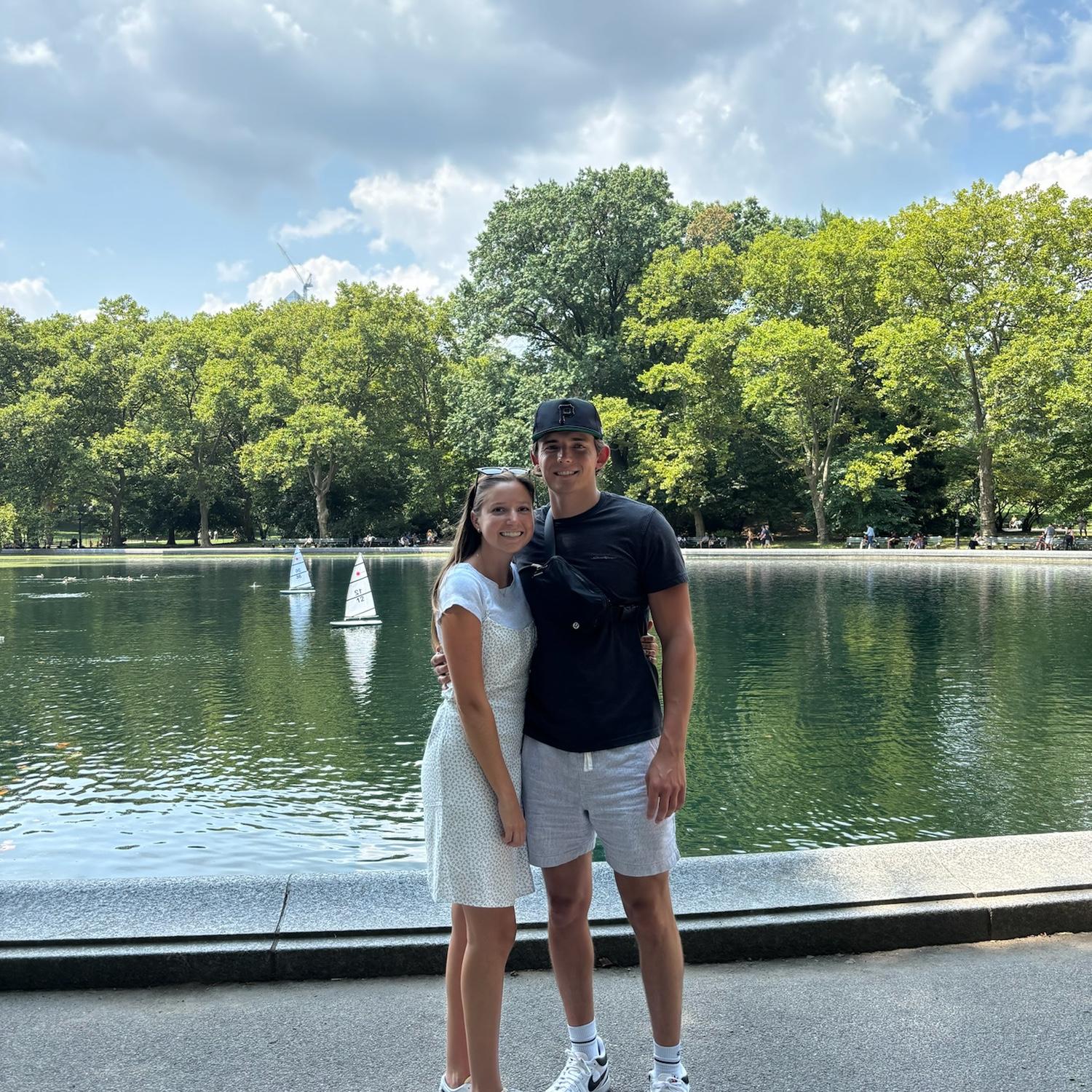 Walking around Central Park!