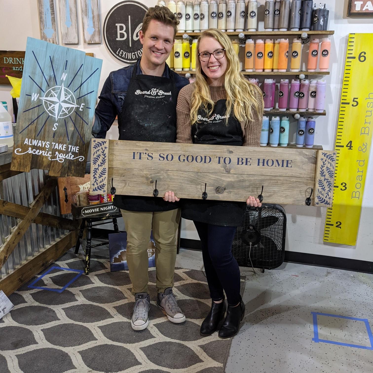 Board and Brush was one of our favorite dates!