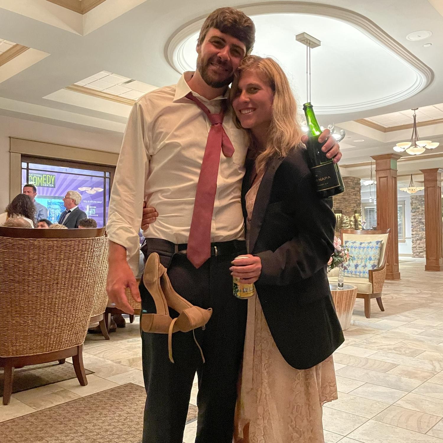 July 2022 | First wedding together