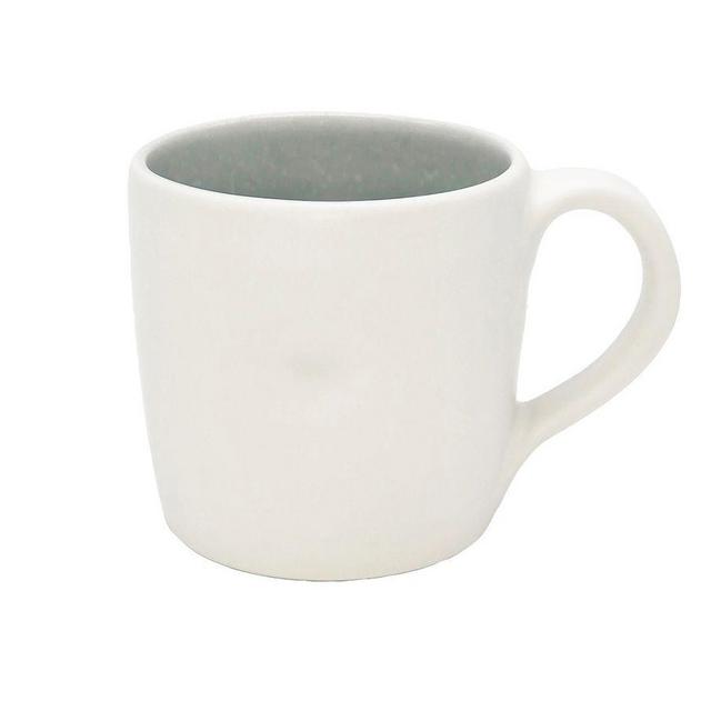 Pinch Stoneware Mugs, Set of 4 - Gray
