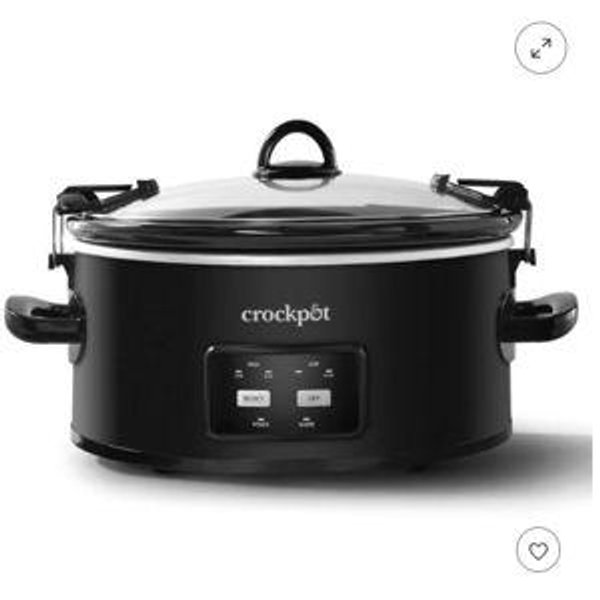 Crock-Pot 6qt Cook & Carry One Touch Programmable slow cooker