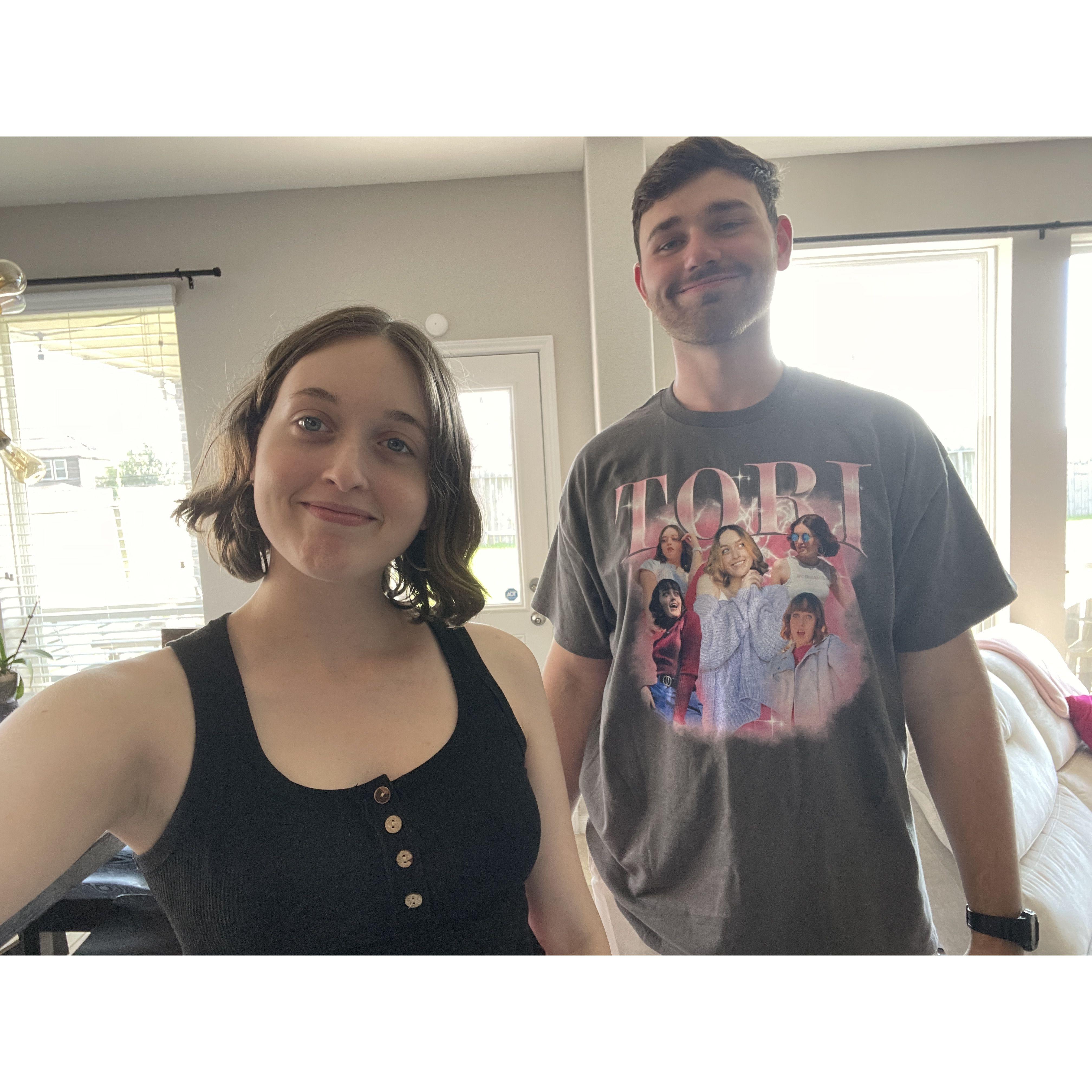 His favorite shirt