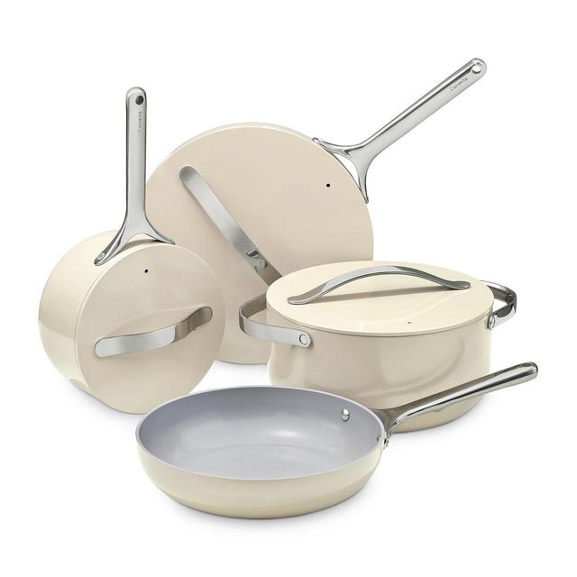 Caraway Non-Toxic Ceramic Non-Stick Cookware 7-Piece Set