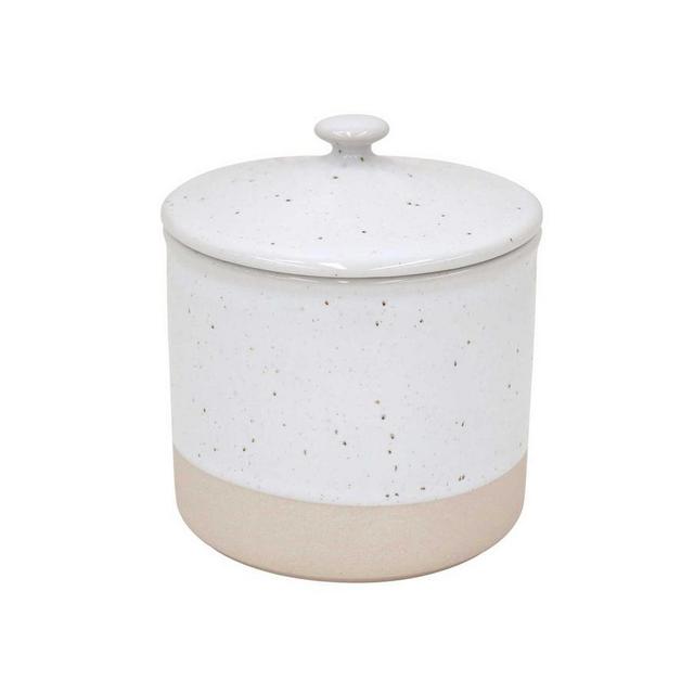 Casa Fina Fattoria Kitchen Canisters, Stone - Small