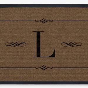 Melody Monogram "L" Doormat | Ruggable