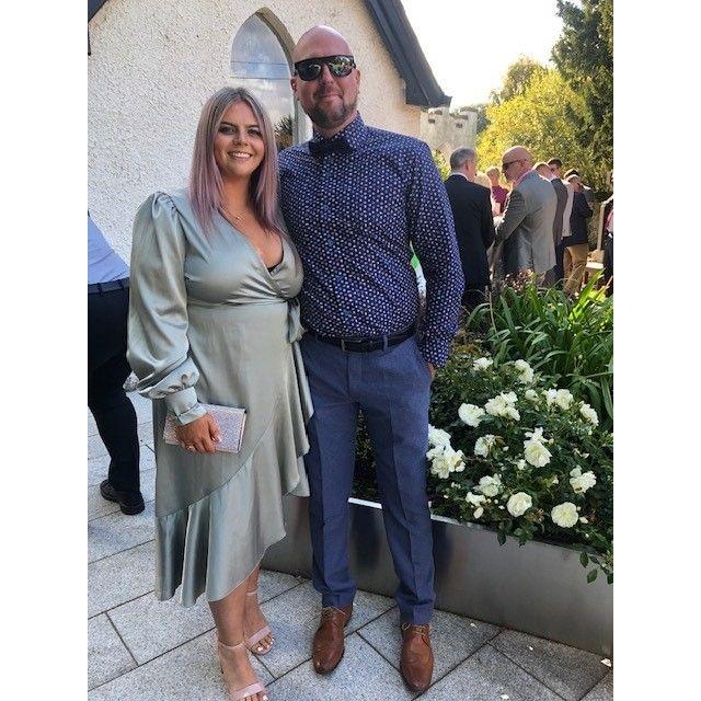 Scrubbing up for Stephen's Family Wedding