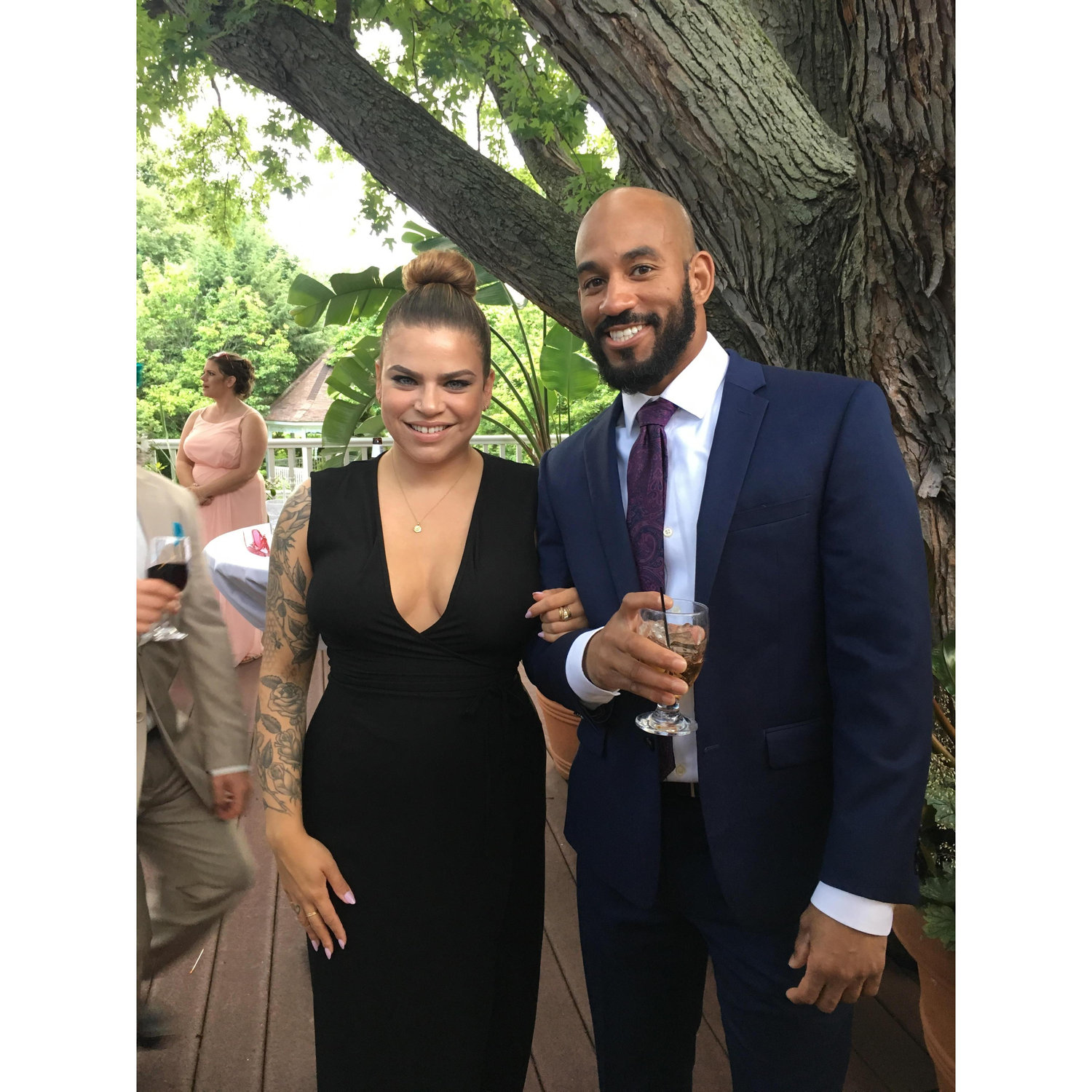 our second wedding together