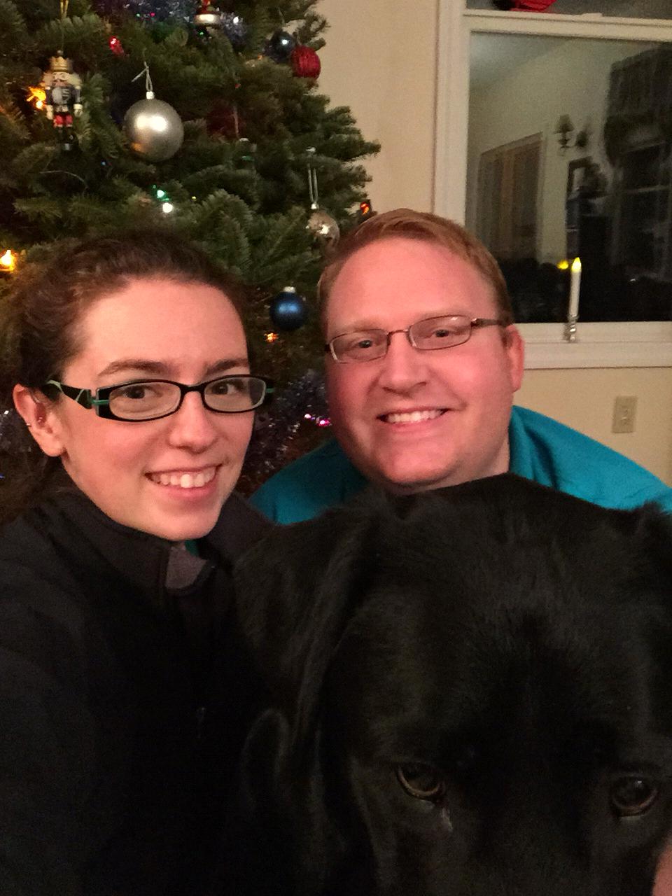 Our first Christmas living together! 2014