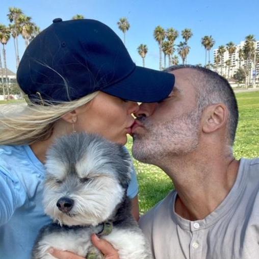 Santa Monica with our baby Fi