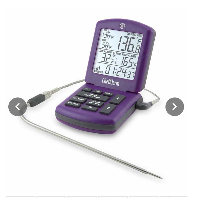 ChefAlarm® Cooking Alarm Thermometer and Timer