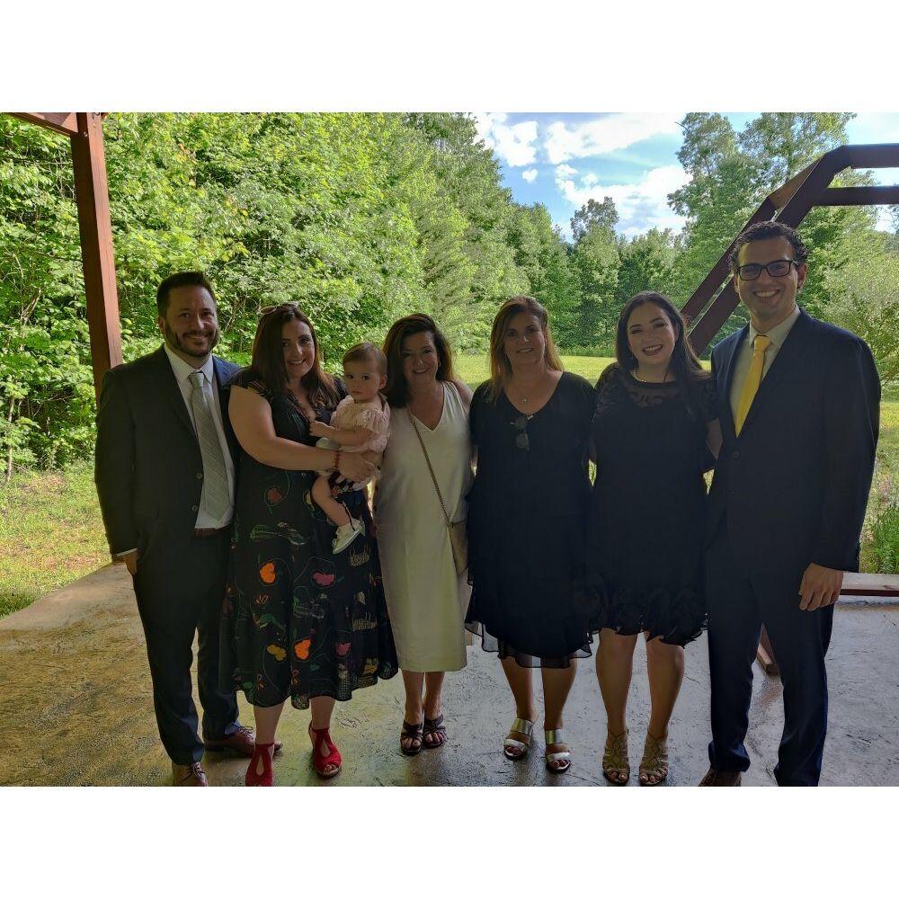 July 2021: The Alvords attended Grace's cousin Lily's wedding in Kentucky!
