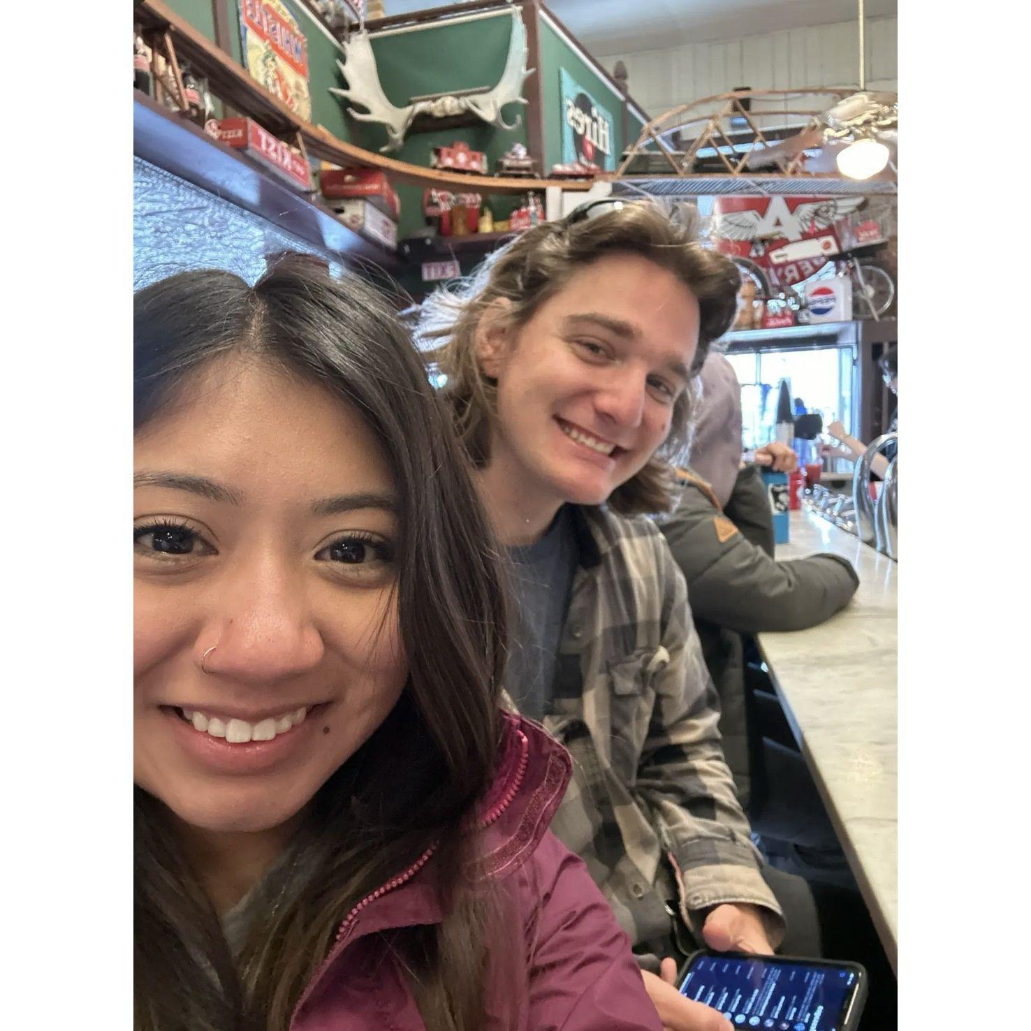 Lunch Date in Julian, CA