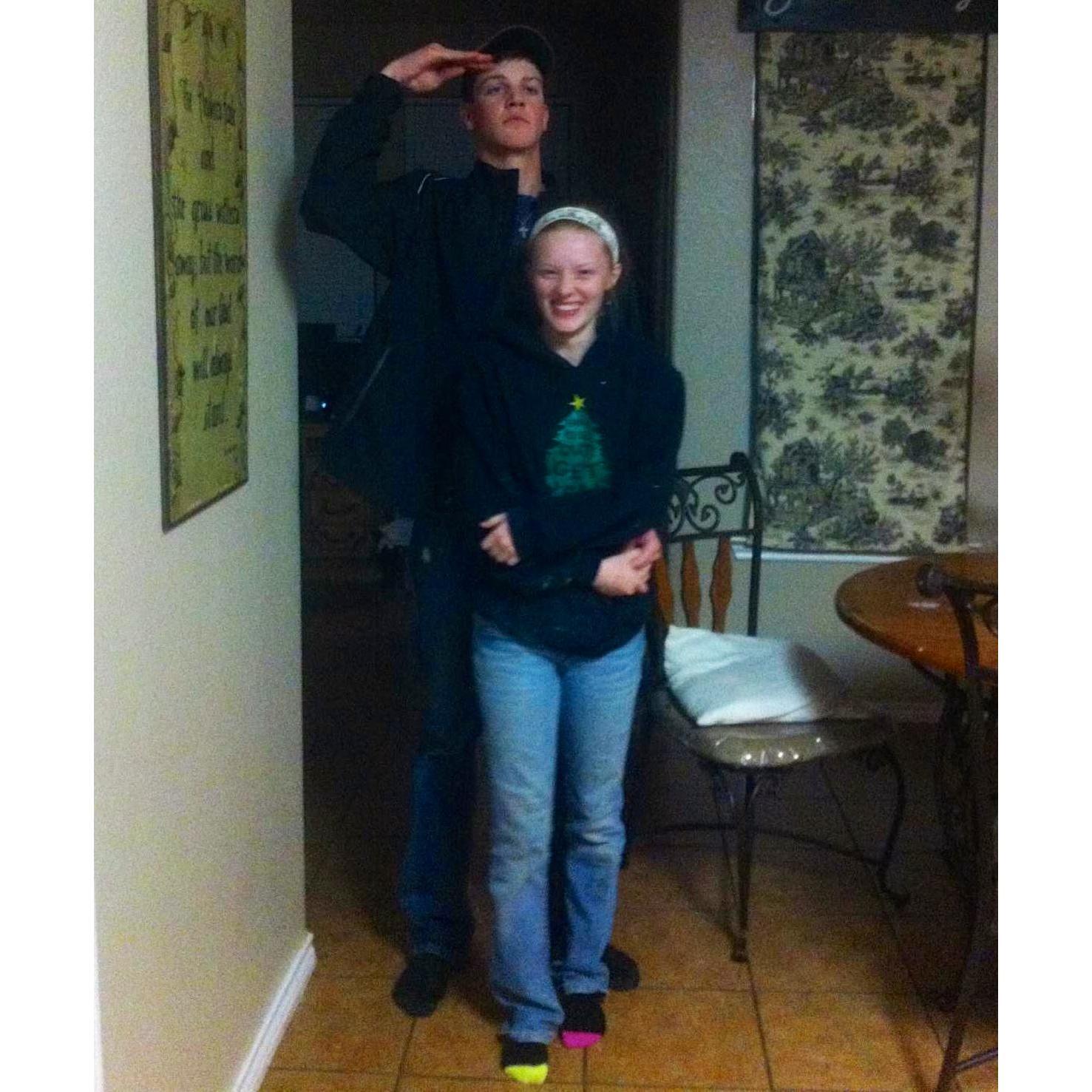 Looks like us after a weekend of working at the Farm. 2015ish