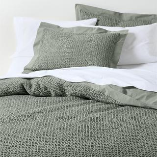 Organic Cotton Waffle Duvet Cover