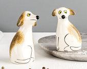 Scruffy Dog Salt and Pepper Shakers,...