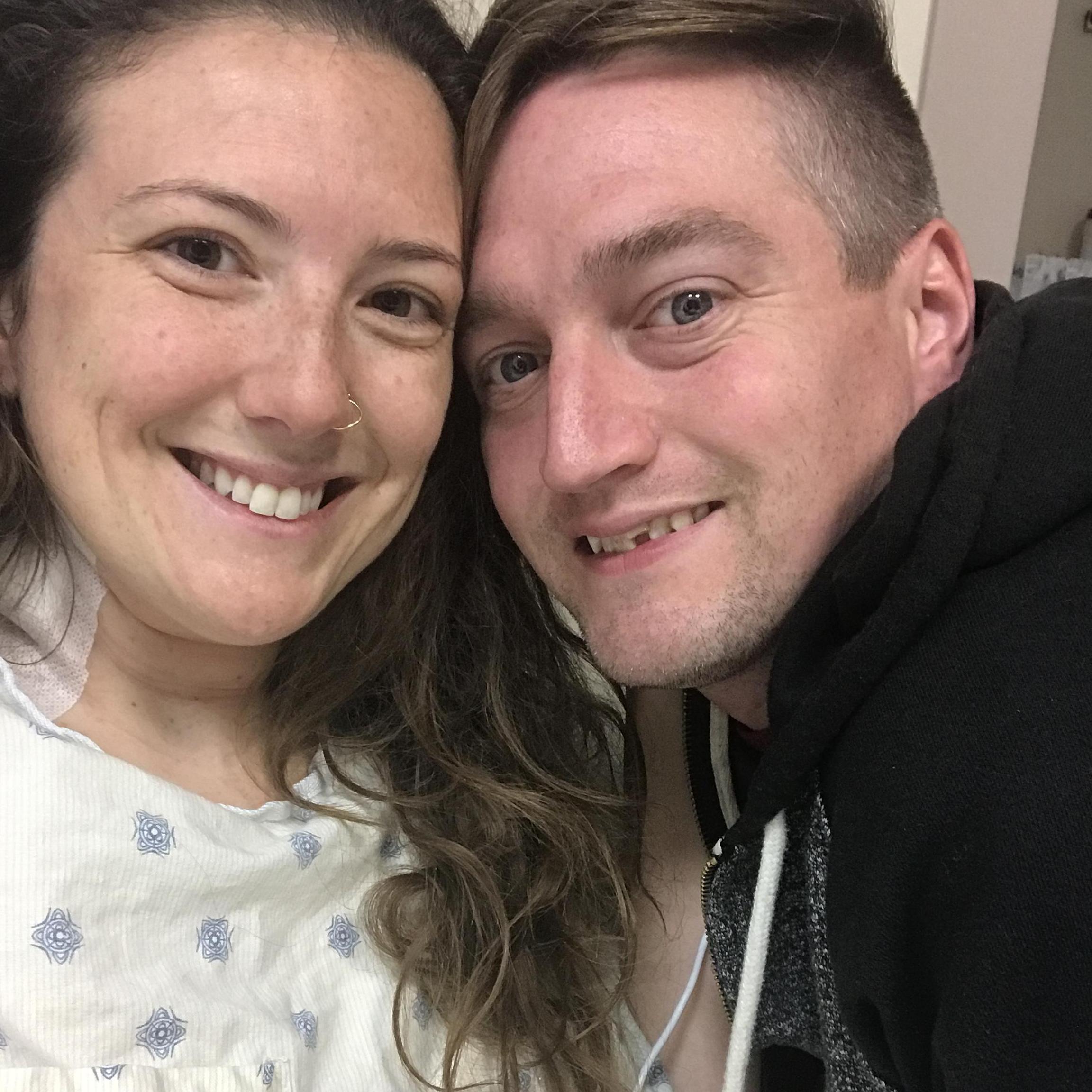 That time when Eric spent 10 straight days and nights with Jackie in the hospital. <3