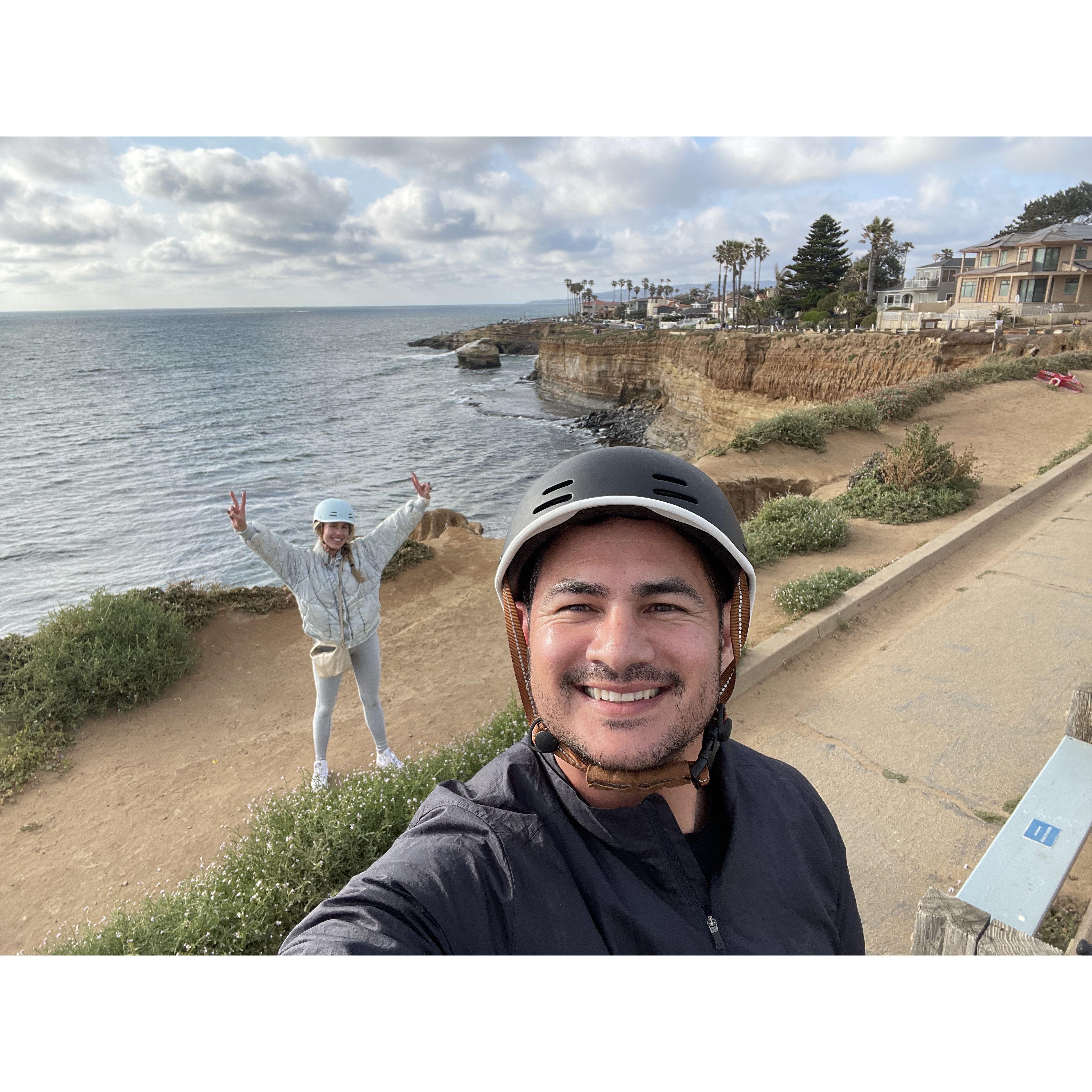 May 2023 - Sunset Cliffs bike rides