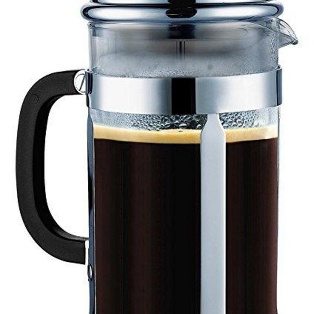 SterlingPro French Coffee Press 8 Cup (1 liter, 34 oz), Chrome