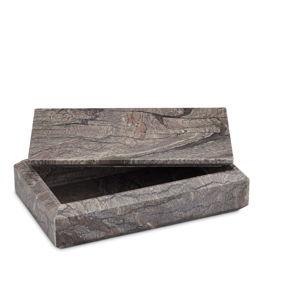 Currey & Company - Leslie Breccia Marble Box
