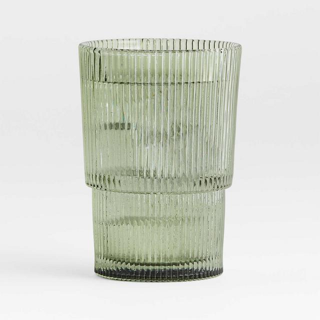 Atwell Green Highball Glass