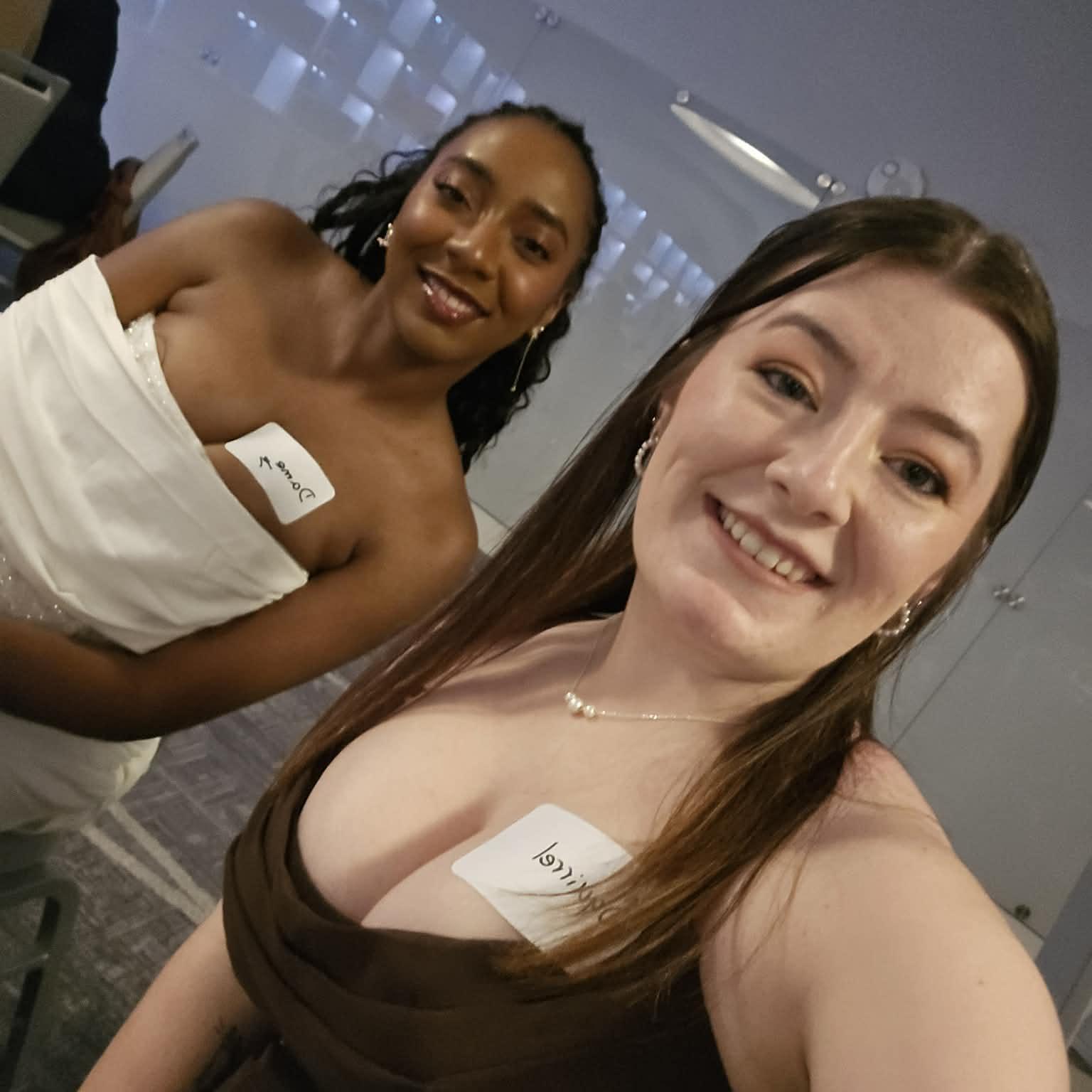 Shana as Dame and Stephenie as Squirrel - Murder Mystery (Bachelorette 2026)