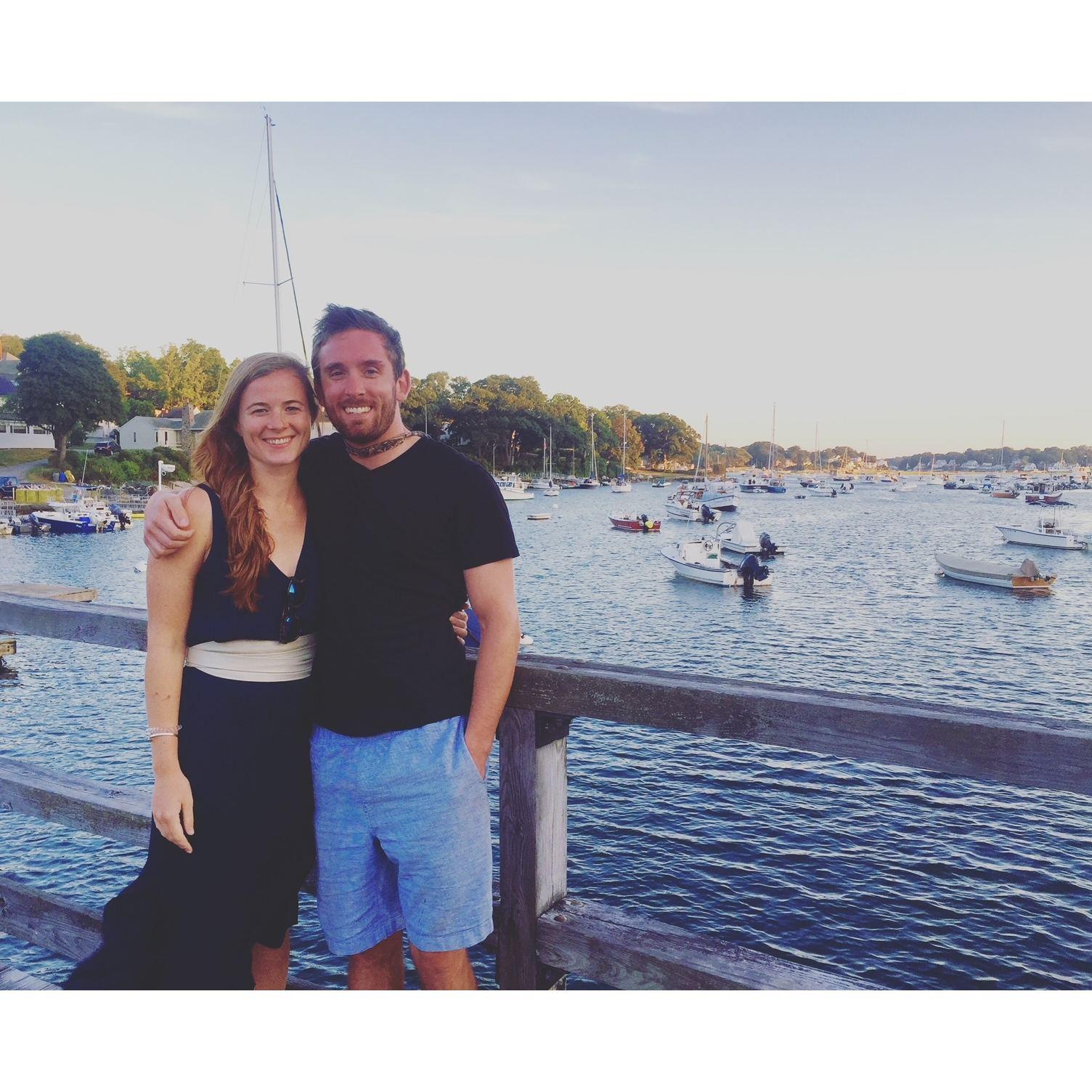 In one of our favorite places, Annisquam, to eat at that Market Restaurant