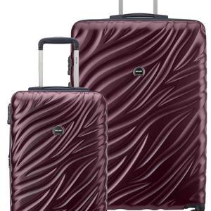 DELSEY PARIS Alexis Durable Luggage Set, Expandable & Lightweight, Burgundy, 2-Piece Set (21"/29")
