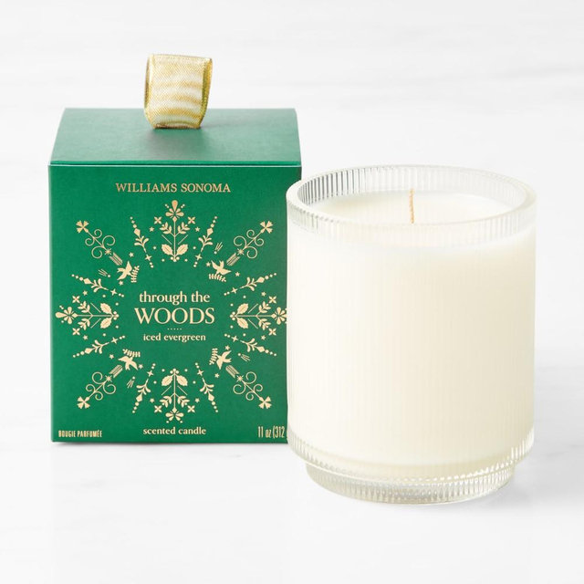 Through The Woods Iced Evergreen Candle