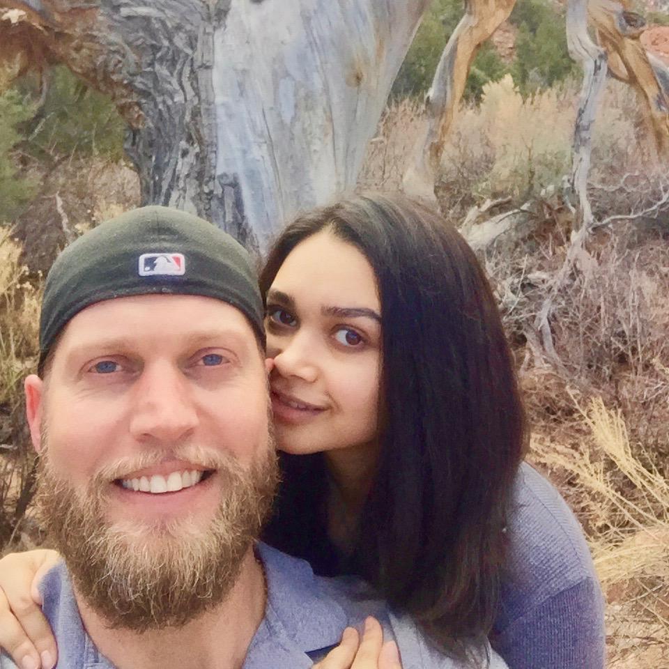 On a hike in our new home of Gateway, CO.
